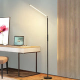 Linear Minimalist Modern Plug-In Floor Lamp