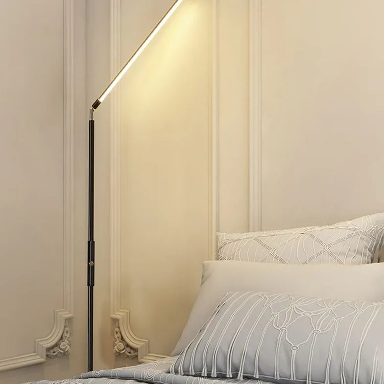 Linear Minimalist Modern Plug-In Floor Lamp