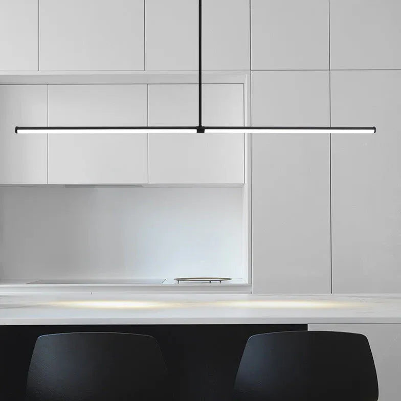 Single Linear Dining Room Modern Pendant Light