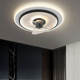 Double Ring Ceiling Fan with Light