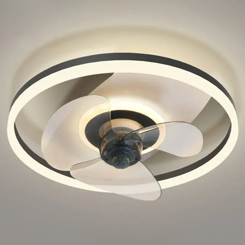 Double Ring Ceiling Fan with Light