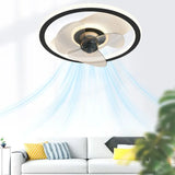 Double Ring Ceiling Fan with Light