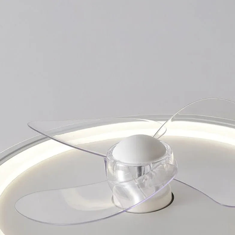 LED Ring Ceiling Fan with Light