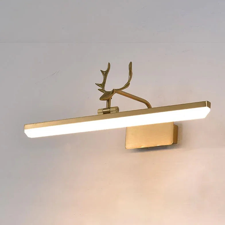 Deer Antler Minimalist Modern Bathroom Mirror Lights