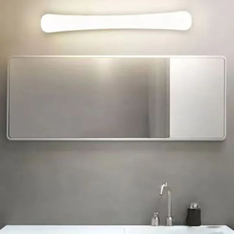 White Slot Led Bathroom Mirror Lights