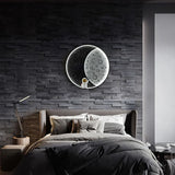 Moon Wall Light Indoor Art Deco Dimmable