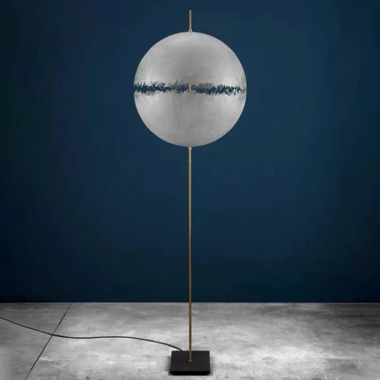 Cracked Sphere Design Modern Floor Lamp