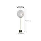 Cracked Sphere Design Modern Floor Lamp