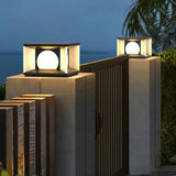 Arch Square Solar Fence Pillar Lights