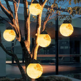 Moon Shaped Portable Hanging Outdoor Lights