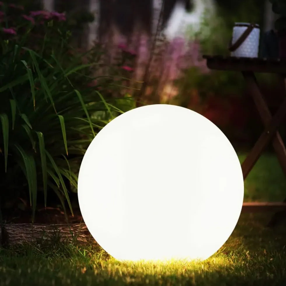 Globe Waterproof Outdoor Floor Lamp