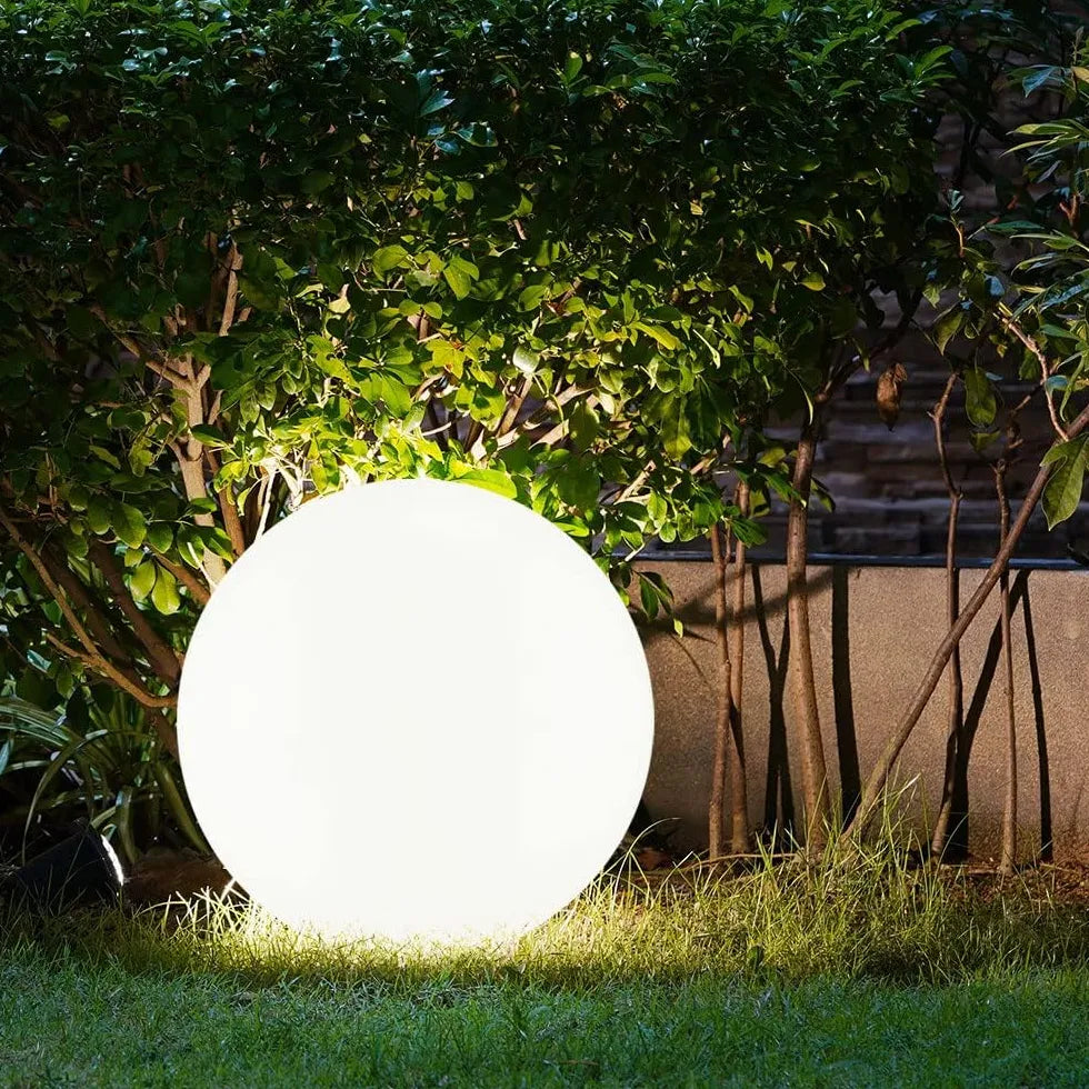 Globe Waterproof Outdoor Floor Lamp