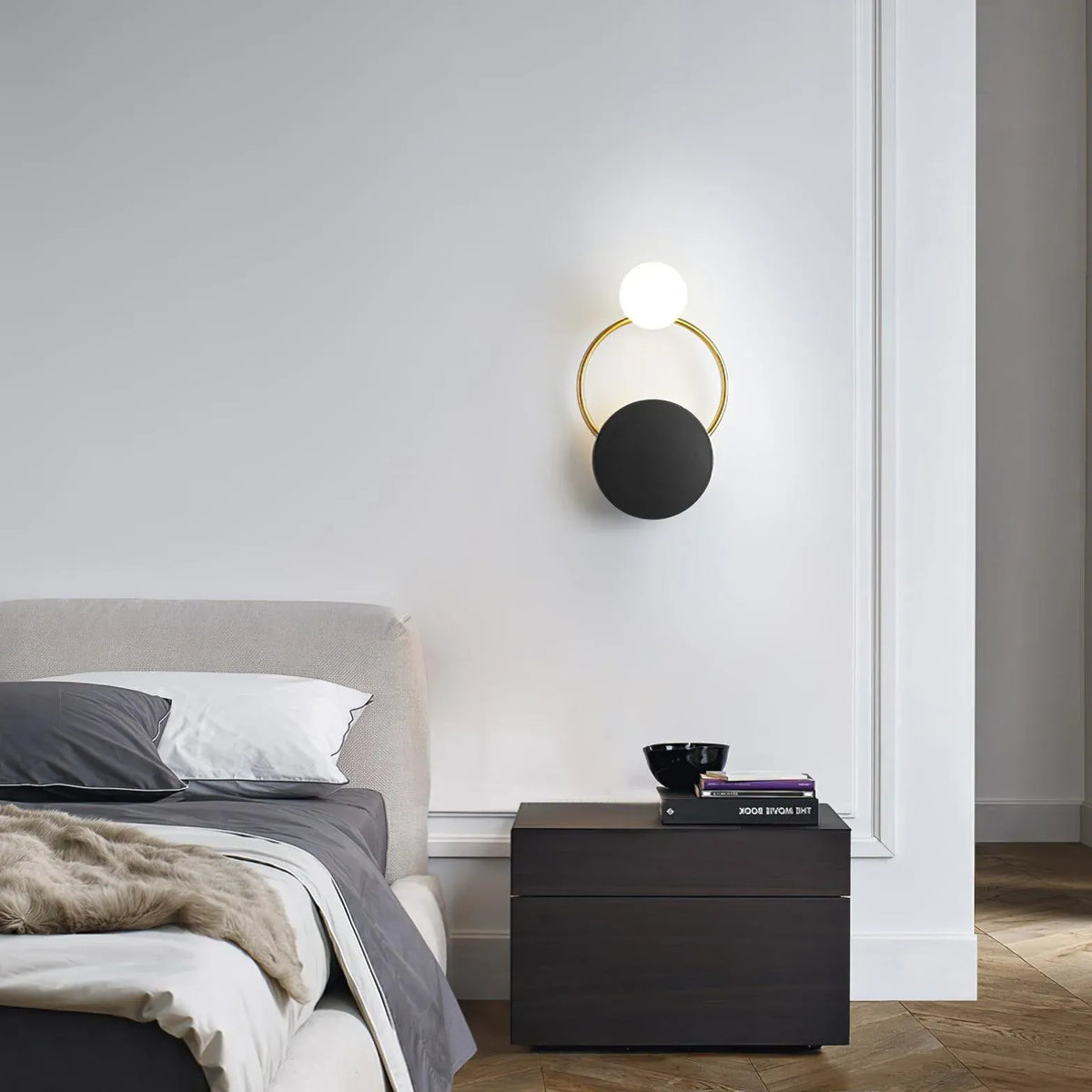 Ring Double Circle Led Modern Wall Lights