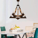 Star Candles Dining Room Vintage Chandelier