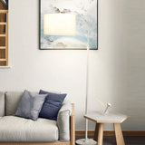 Round Shade Minimalist Arched Floor Lamp