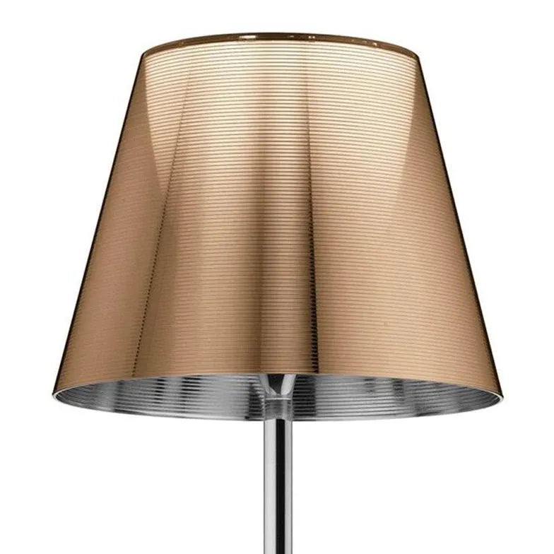 Cone Aluminum Semi-Transparent Modern Floor Lamp