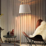 White Minimalist Style Floor Lamp