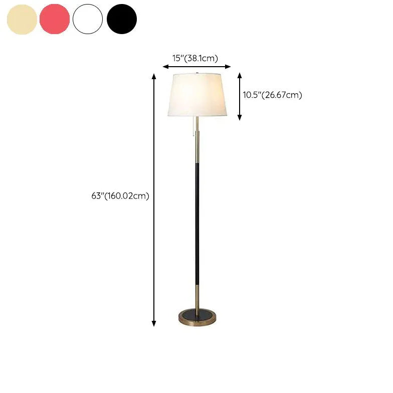 Black Modern Minimalist Floor Lamp