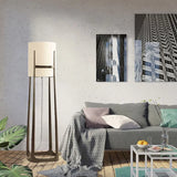 Rectangular Slim Stand Floor Lamp