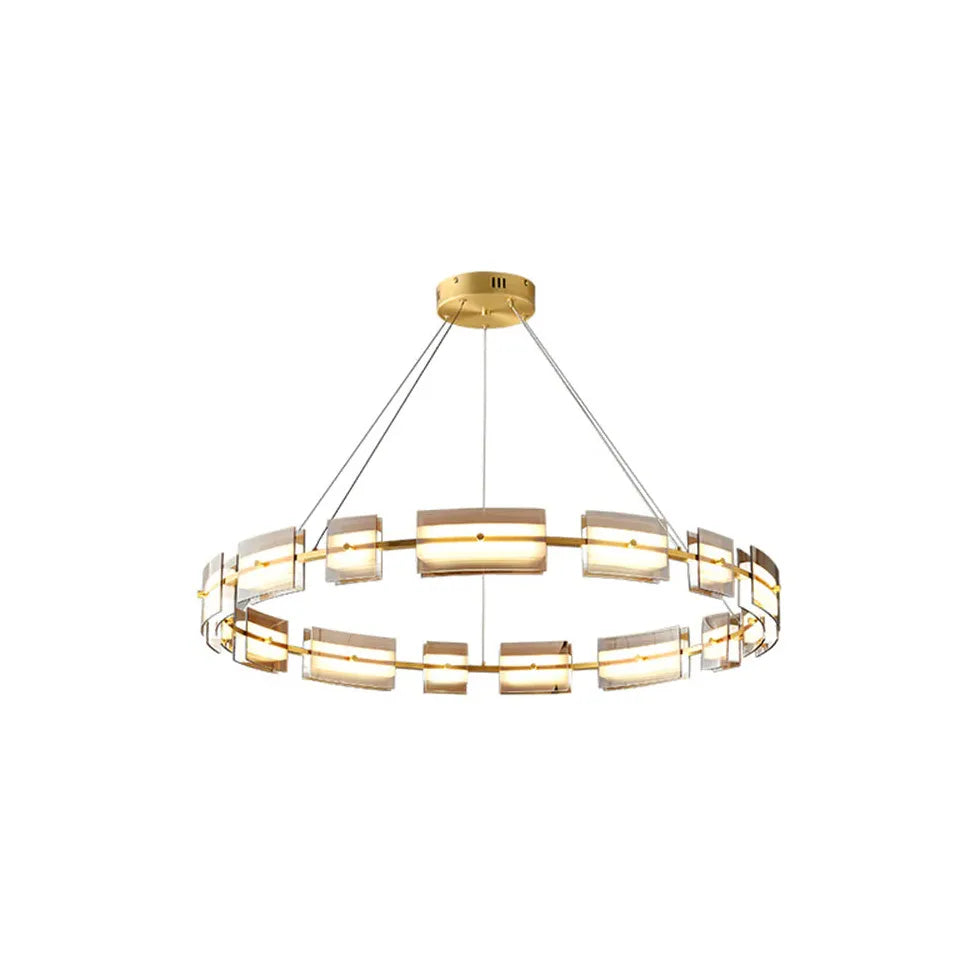 Ring Chandelier With Multiple Integrated Lights