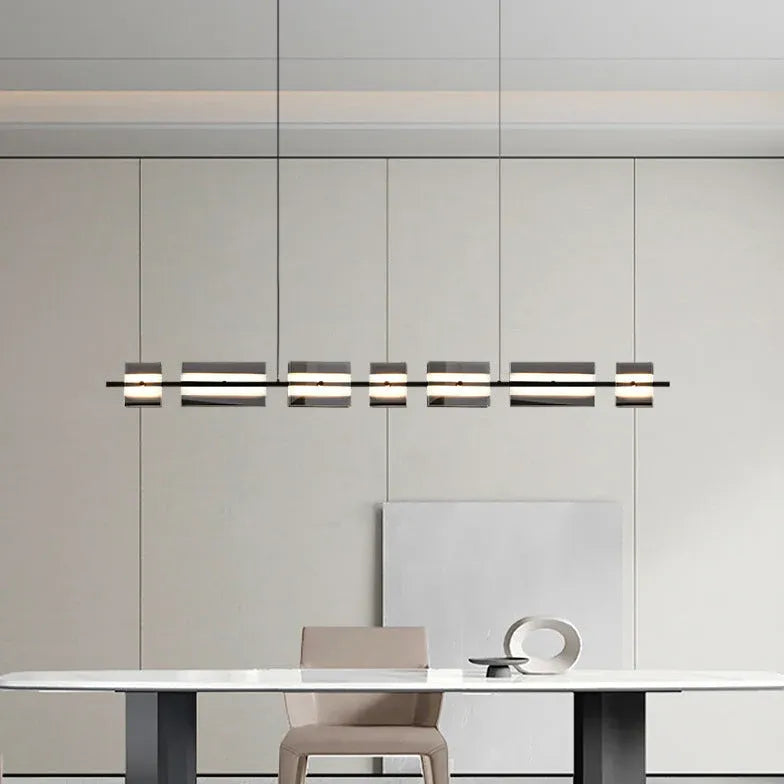 Linear Black for Dining Room Pendant Light