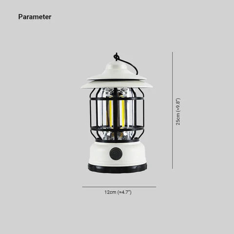 Cylindrical Vintage Camping Outdoor Lights