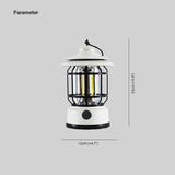 Cylindrical Vintage Camping Outdoor Lights