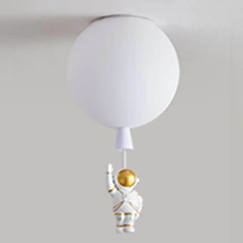 Colorful Balloon-Shaped Ceiling Lamp For Children's Room