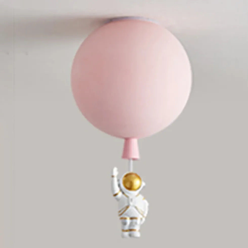 Colorful Balloon-Shaped Ceiling Lamp For Children's Room