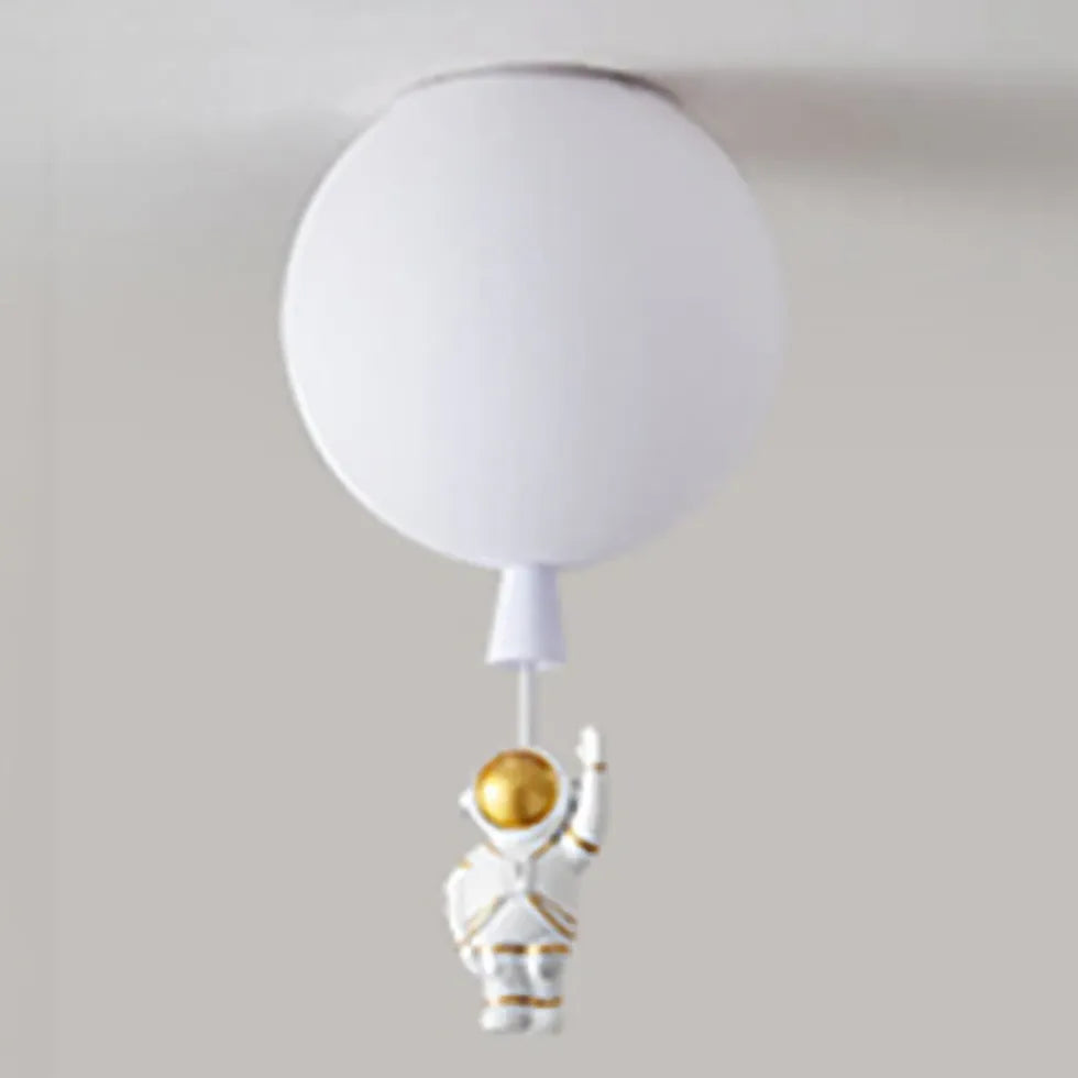 Colorful Balloon-Shaped Ceiling Lamp For Children's Room