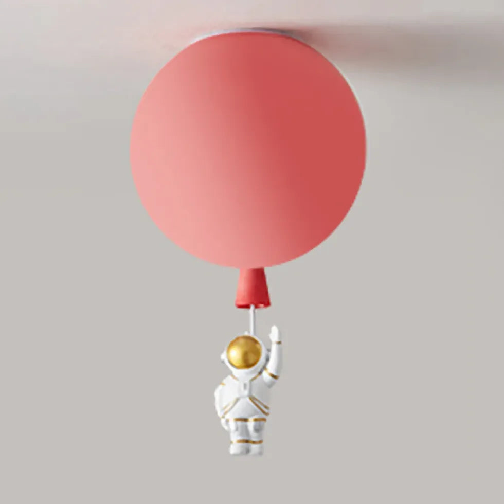 Colorful Balloon-Shaped Ceiling Lamp For Children's Room