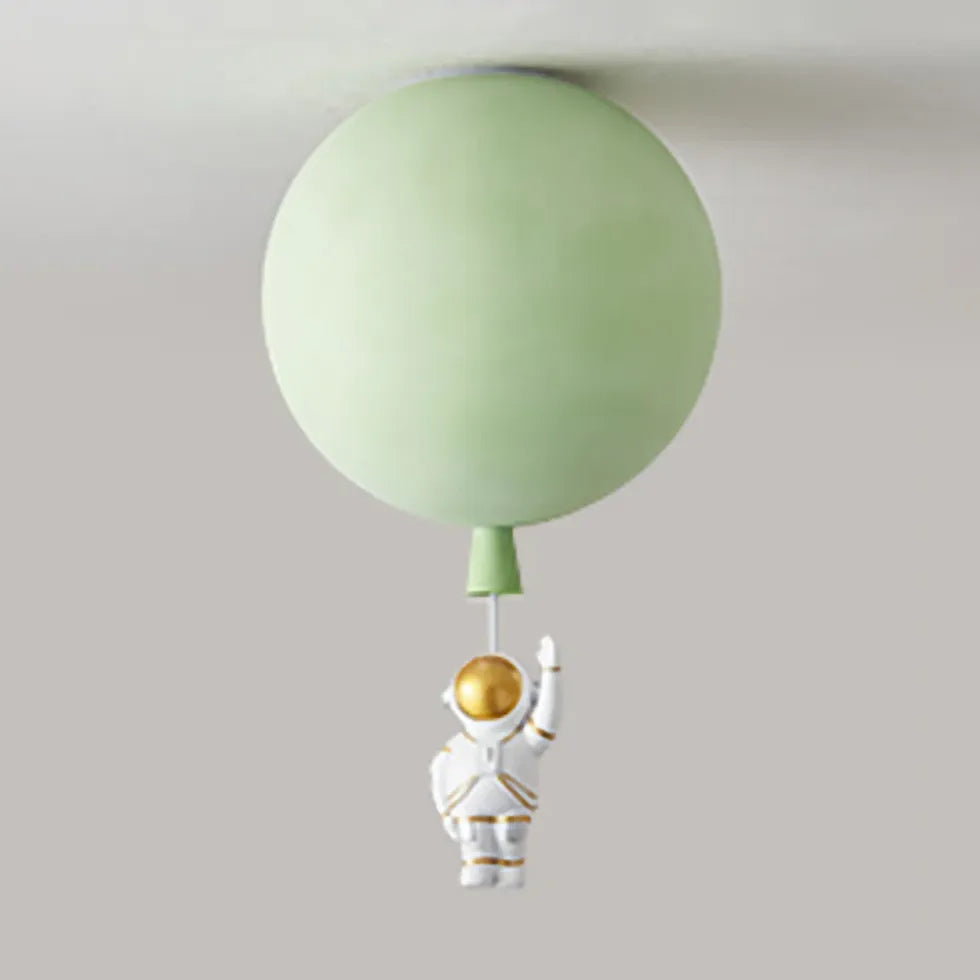 Colorful Balloon-Shaped Ceiling Lamp For Children's Room