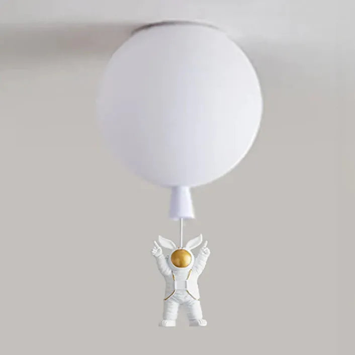 Astronaut Cartoon Design Bedroom Ceiling Light