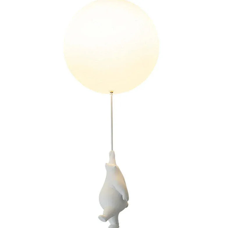 Cloud Bear Bedroom White Flush Ceiling Lights