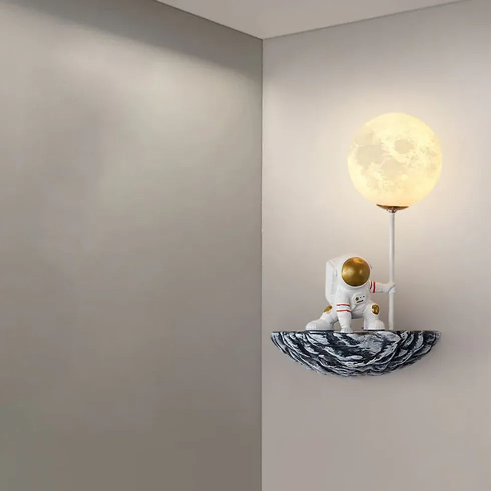 Astronaut Decoration Children's Bedroom Wall Lights