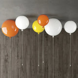 Balloons Multicolor Bedroom Modern Flush Ceiling Lights