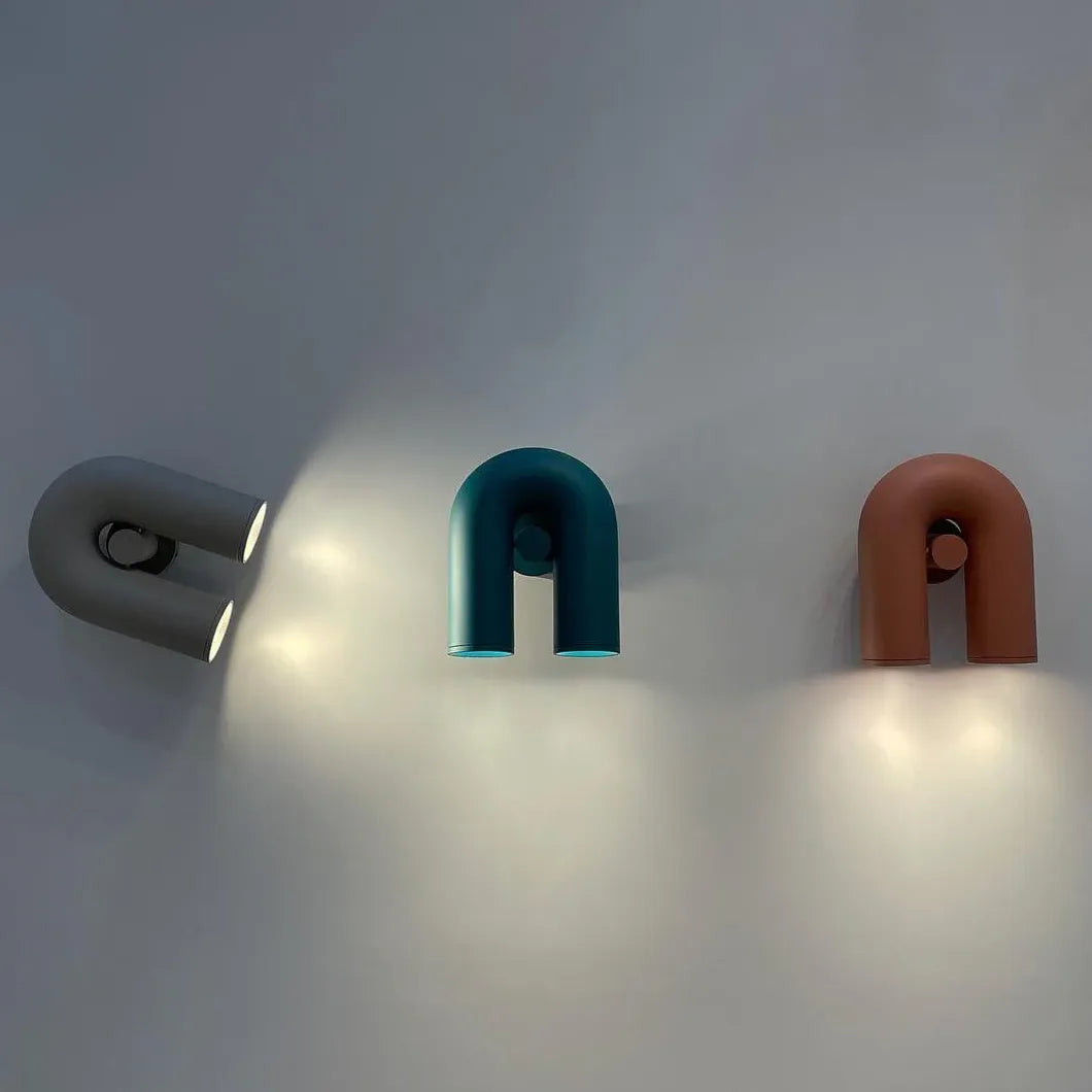 U-Shaped Tube Design Modern Wall Lamp