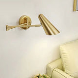 Wide Flare Adjustable Bedroom Wall Lights