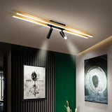 Linear LED Track Gold Ceiling Light