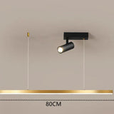 Linear Gold Minimalist Kitchen Pendant Light