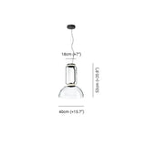 Clear Glass Industrial for Restaurant Pendant Light