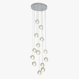 Multi-Light Spherical Modern Living Room Pendant Light