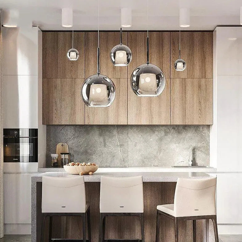 Multi-Ball Water Drop Dining Room Pendant Light