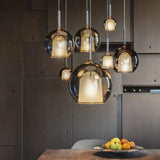 Multi-Ball Water Drop Dining Room Pendant Light