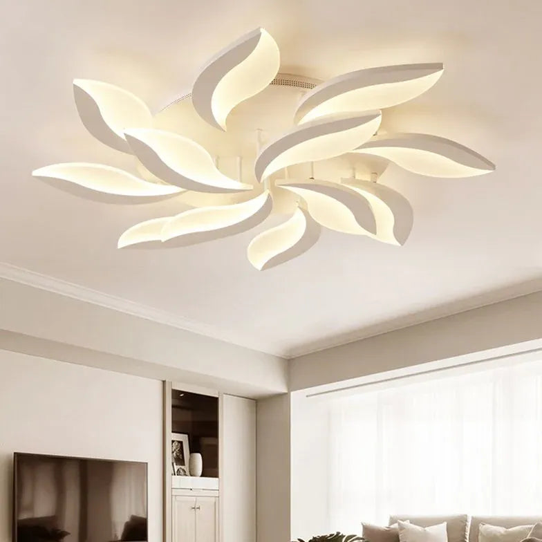 Floral Shape Modern Living Room Pendant Light