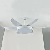 Six-Blade Modern Minimalist LED Fan Light