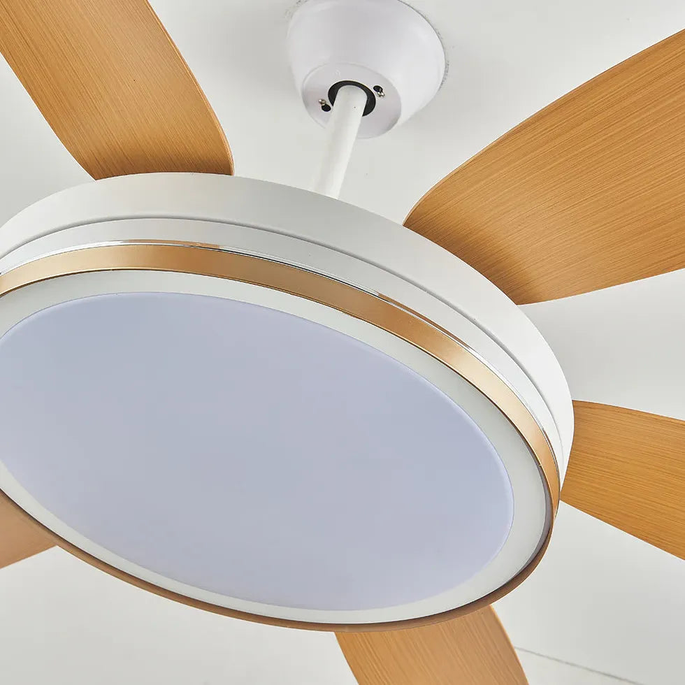 Tri-Color Dimmable LED Fan Light