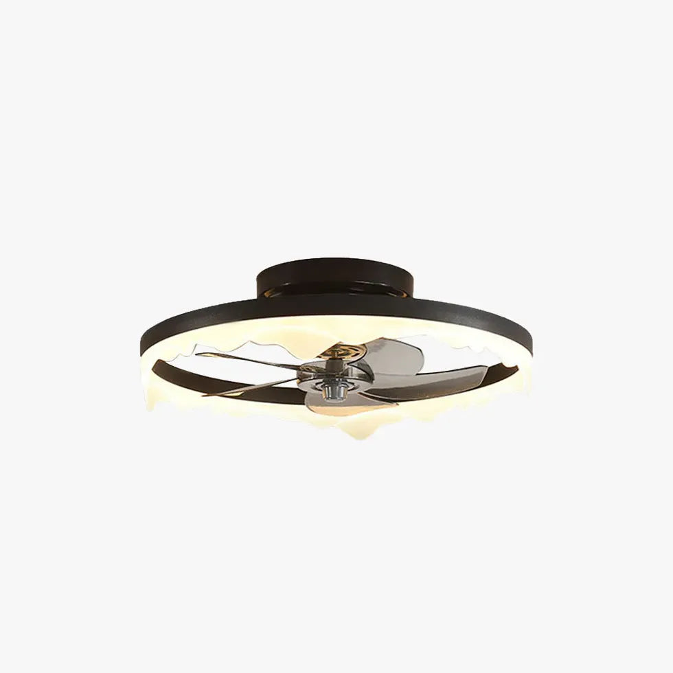 Irregular Edge Design Circular Ceiling Light