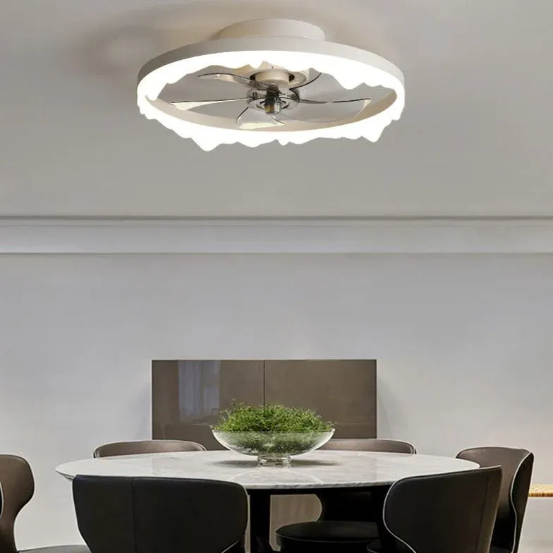 Irregular Edge Design Circular Ceiling Light