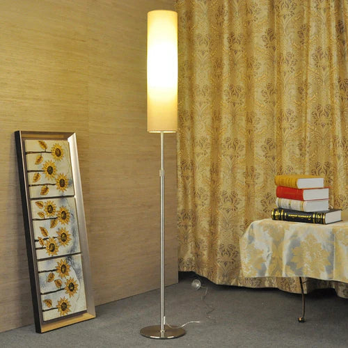 Tall Column Soft Modern Style Floor Lamp